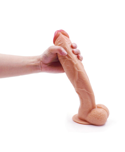 Gruby duży realistyczny penis dildo członek 31cm