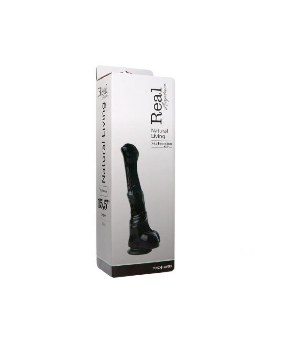 Black Pegasus horse dildo