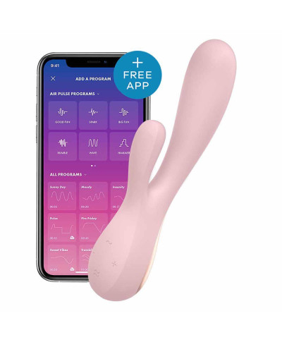 Wibrator króliczek aplikacja Satisfyer Mono Flex