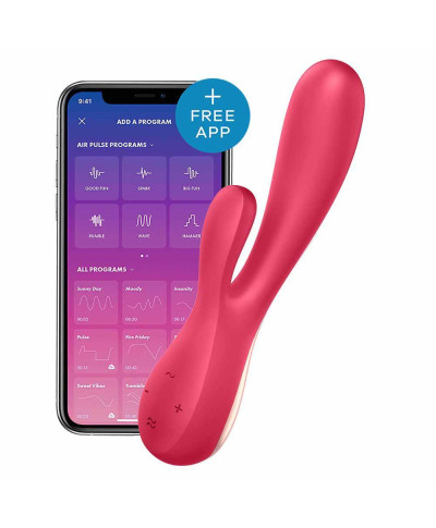 Wibrator sterowany aplikacją satisfyer mono flex