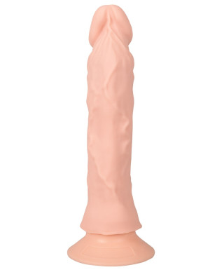 Giętkie elastyczne żylaste dildo z wibracjami 215