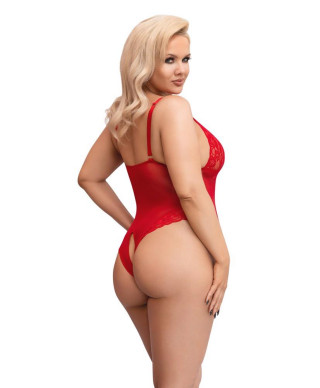 Crotchless Body red 2XL