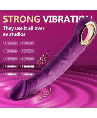 Realistic Vibrator PURPLE