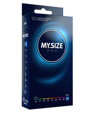 MYSIZE PRO 72mm 10pcs