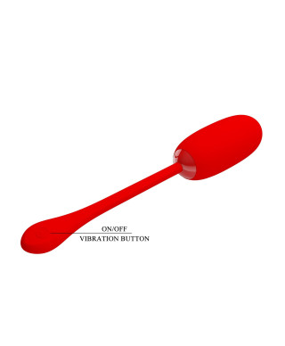 PRETTY LOVE - JULIUS EGG Red 12 function vibrations