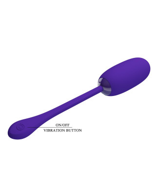 PRETTY LOVE - JULIUS EGG Purple 12 function vibrations