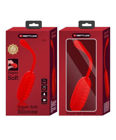 PRETTY LOVE - KIRK EGG Red 12 function vibrations