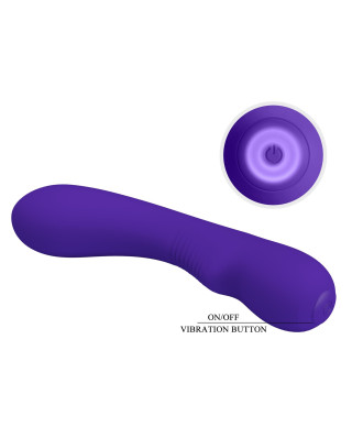 PRETTY LOVE - PRESCOTT Purple 12 vibration functions Memory function