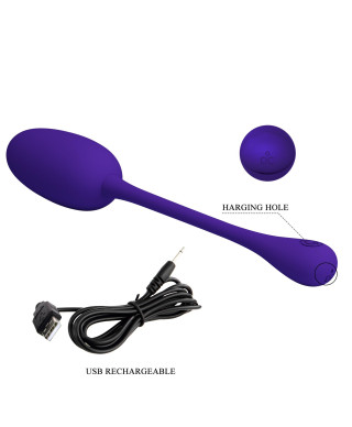 PRETTY LOVE - KNUCKER Purple 12 vibration functions Memory function