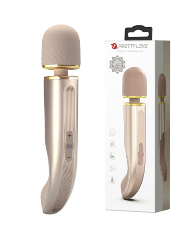 PRETTY LOVE - Interesting Massager Gold 5 levels of speed control 7 vibration functions