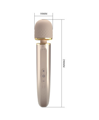 PRETTY LOVE - Interesting Massager Gold 5 levels of speed control 7 vibration functions