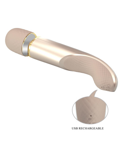 PRETTY LOVE - Interesting Massager Gold 5 levels of speed control 7 vibration functions