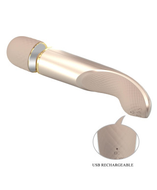 PRETTY LOVE - Interesting Massager Gold 5 levels of speed control 7 vibration functions