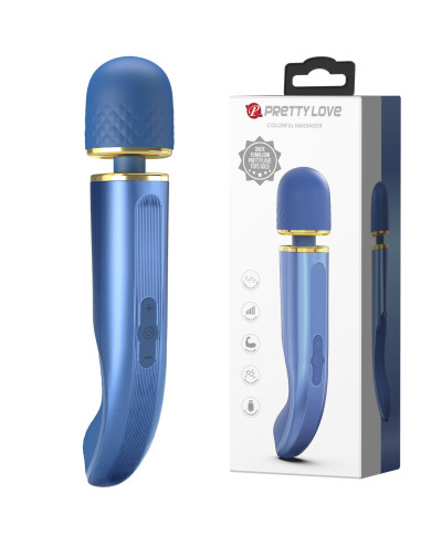 PRETTY LOVE - Colorful Massager Blue 7 vibration functions 5 levels of speed control