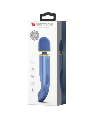 PRETTY LOVE - Colorful Massager Blue 7 vibration functions 5 levels of speed control