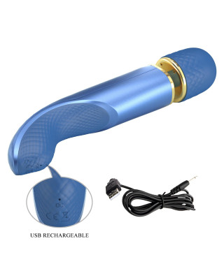 PRETTY LOVE - Colorful Massager Blue 7 vibration functions 5 levels of speed control