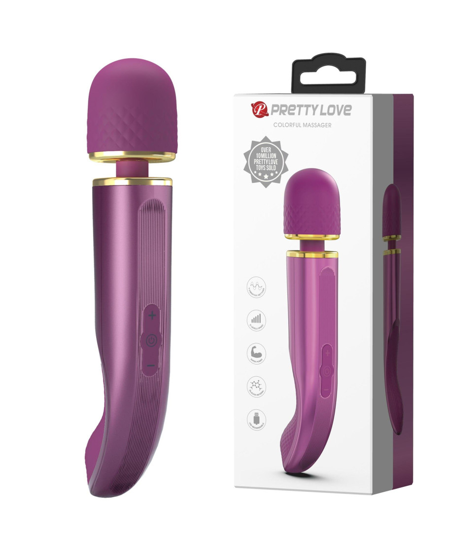 PRETTY LOVE - Colorful Massager 7 vibration functions 5 levels of speed control