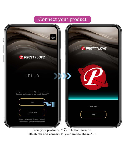 PRETTY LOVE - Catalina 12 vibration functions Mobile APP Long-distance Control