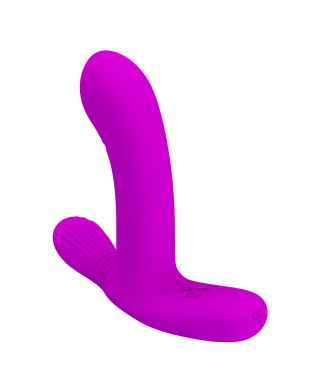 PRETTY LOVE - Geri Purple 12 vibration functions 3 licking settings Wireless remote control