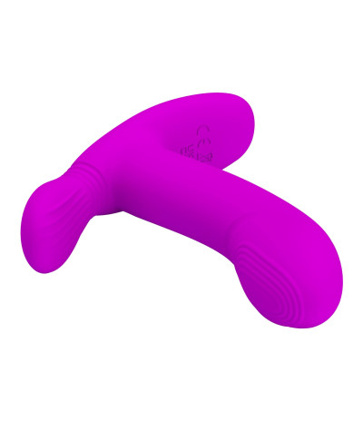 PRETTY LOVE - Geri Purple 12 vibration functions 3 licking settings Wireless remote control