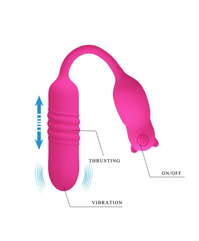 PRETTY LOVE - Nobikuma 3 vibration functions 3 thrusting settings