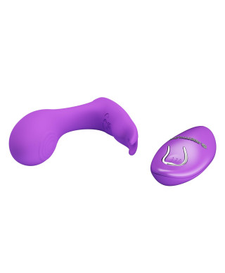 PRETTY LOVE - Idabelle Purple 12 vibration functions 12 pulse wave settings Wireless remote control