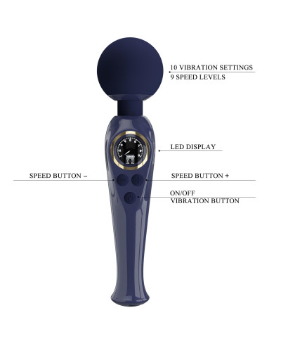 PRETTY LOVE - Skyler Blue 10 vibration functions 9 speed levels