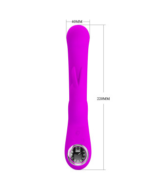 PRETTY LOVE - Lamar Purple 10 vibration functions 9 speed levels