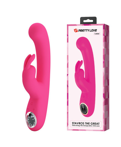 PRETTY LOVE - Lamar Pink 10 vibration functions 9 speed levels