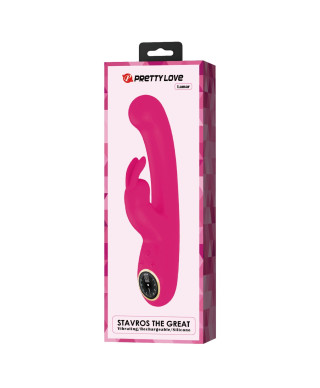 PRETTY LOVE - Lamar Pink 10 vibration functions 9 speed levels