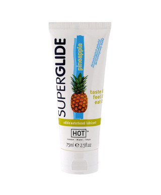 Żel nawilżający smakowy jadalny sex ananas 75ml