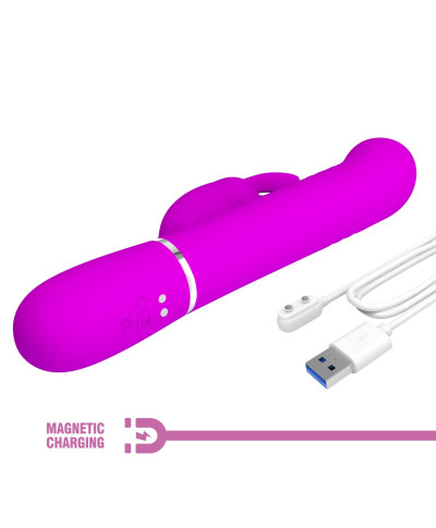 PRETTY LOVE - Twinkled Tenderness Purple 7 vibration functions 4 rotation functions 4 thrusting settings