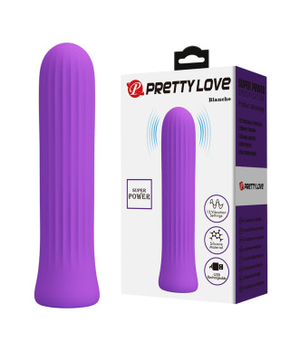 PRETTY LOVE - Blanche Dark Purple 12 vibration functions Memory function