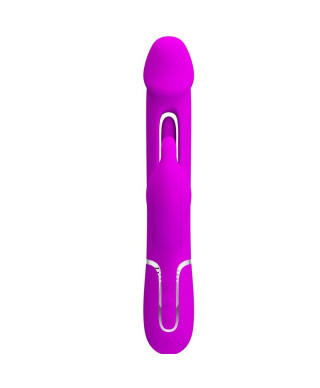 PRETTY LOVE - Kampas Rabbit 3 in 1 multifunction vibrator with tongue violet