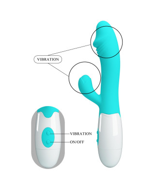 PRETTY LOVE - Snappy light blue 30 vibration functions