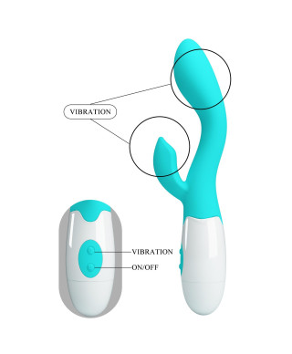 PRETTY LOVE - Brighty light blue 30 vibration functions