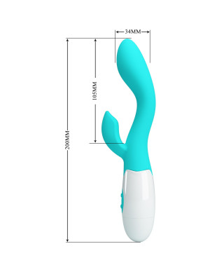 PRETTY LOVE - Brighty light blue 30 vibration functions