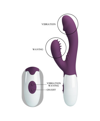 PRETTY LOVE - Andre purple 3 waving modes 7 vibration functions