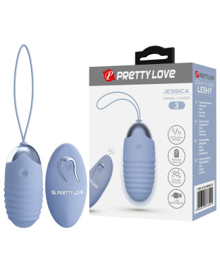 PRETTY LOVE - JESSICA Dream chaser 3 Blue Wireless remote control 12 vibration functions