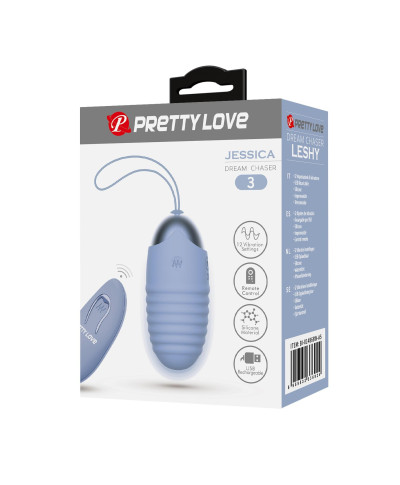 PRETTY LOVE - JESSICA Dream chaser 3 Blue Wireless remote control 12 vibration functions