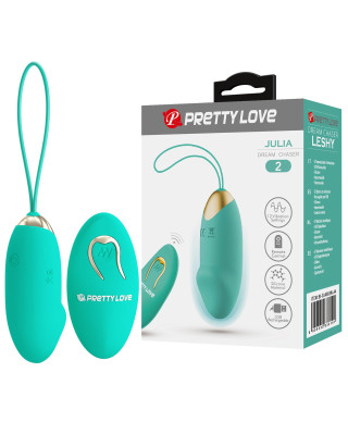 PRETTY LOVE - JULIA Dream chaser 2 Green Wireless remote control 12 vibration functions