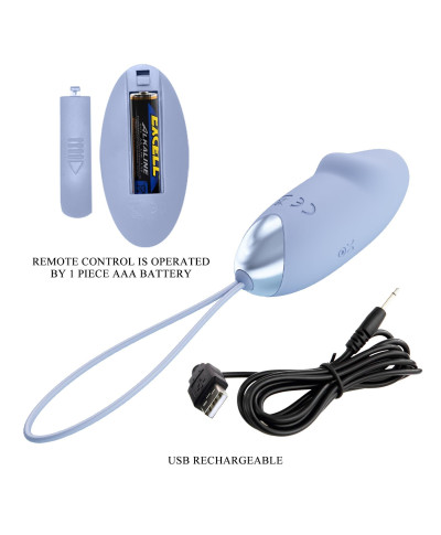 PRETTY LOVE - JULIA Dream chaser 2 Blue Wireless remote control 12 vibration functions