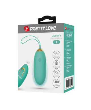 PRETTY LOVE - JENNY Dream chaser 1 Green Wireless remote control 12 vibration functions