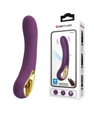 PRETTY LOVE - Ethan purple 12 vibration functions Mobile APP Long-distance Control