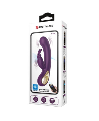 PRETTY LOVE - Liam purple 12 vibration functions Mobile APP Long-distance Control