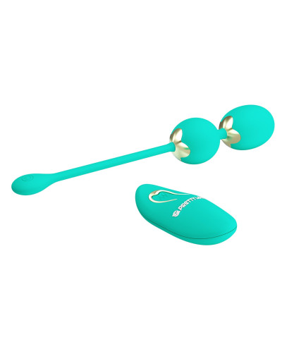 PRETTY LOVE - LECHIES Dream chaser 5 Green Wireless remote control 12 vibration functions Memory function