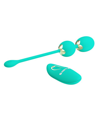 PRETTY LOVE - LECHIES Dream chaser 5 Green Wireless remote control 12 vibration functions Memory function