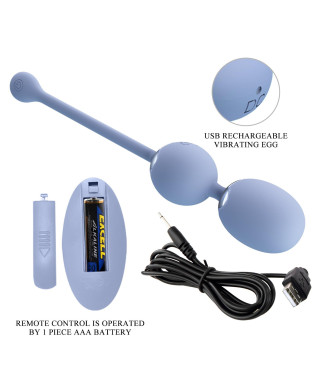 PRETTY LOVE - WILLIE Dream chaser 6 Blue Wireless remote control 12 vibration functions Memory function