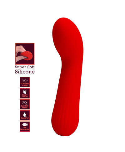 PRETTY LOVE - Faun Red 12 vibration functions Memory function