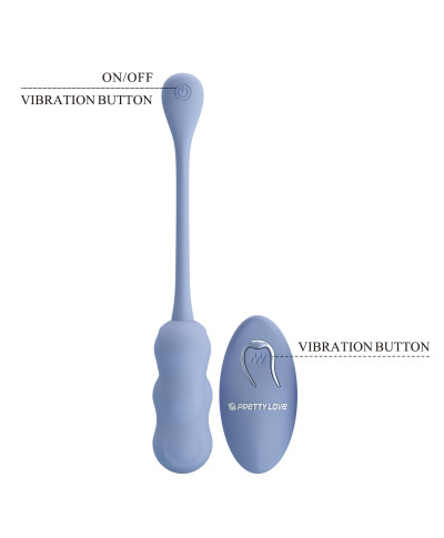 PRETTY LOVE - LESHY Dream Chaser 4 Blue 12 vibration functions Wireless remote control